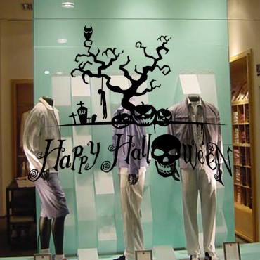 Halloween Theme Wall Decal Sticker AW9601