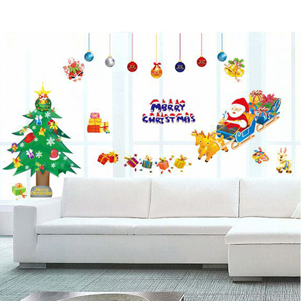 Christmas Theme Wall Decal Sticker AY1700