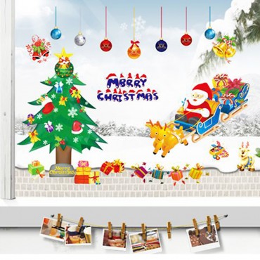 Christmas Theme Wall Decal Sticker AY1700