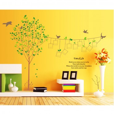 Tree of Life Photo Gallery Wall Decal Sticker