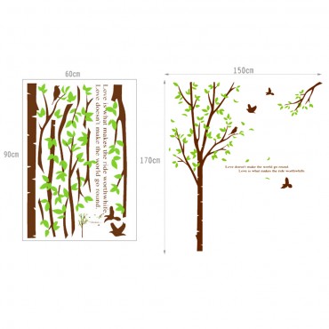 Tree Wall Decal Sticker JM7095