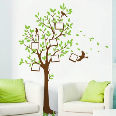 Photo Frame Tree Wall Decal Sticker JM7124