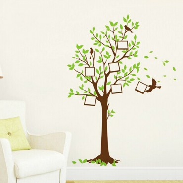 Photo Frame Tree Wall Decal Sticker JM7124