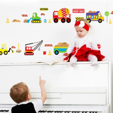 Toy Cars Wall Decal Sticker JM8269