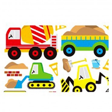 Toy Cars Wall Decal Sticker JM8269