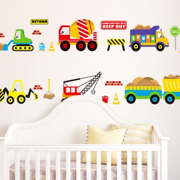 Toy Cars Wall Decal Sticker JM8269