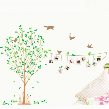 Tree with Photo Frames Wall Decal Sticker