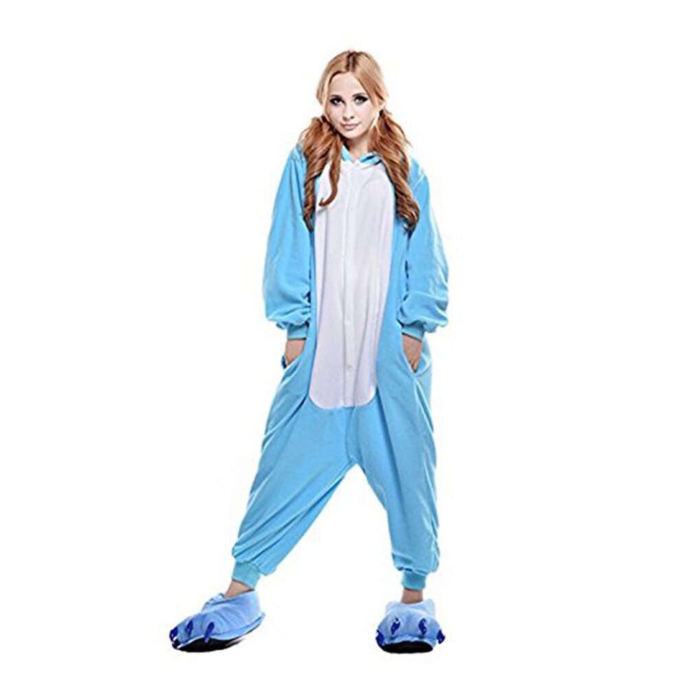 Hippo Costume Pajama Onesie Kigurumi Jumpsuit