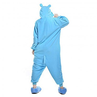 Hippo Costume Pajama Onesie Kigurumi Jumpsuit