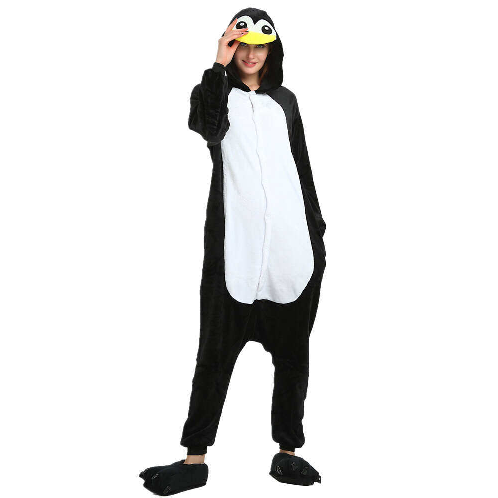 Penguin Costume Pajama Onesie Kigurumi Jumpsuit