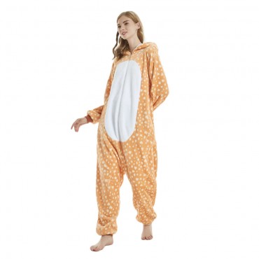 Elk Costume Pajama Onesie Kigurumi Jumpsuit