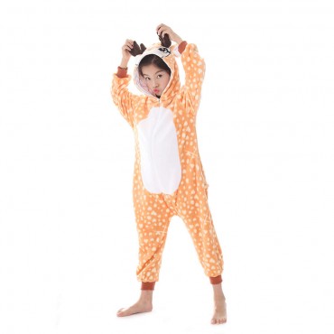 Elk Costume Pajama Onesie Kigurumi Jumpsuit