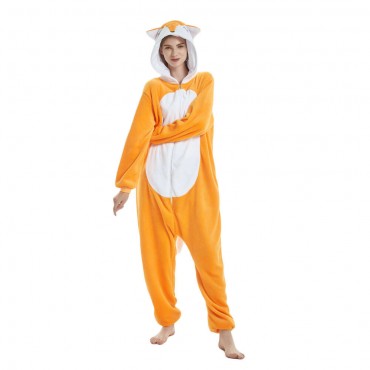 Fox Costume Pajama Onesie Kigurumi Jumpsuit