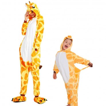 Giraffe Costume Pajama Onesie Kigurumi Jumpsuit