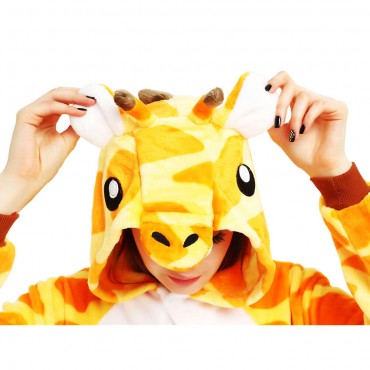 Giraffe Costume Pajama Onesie Kigurumi Jumpsuit