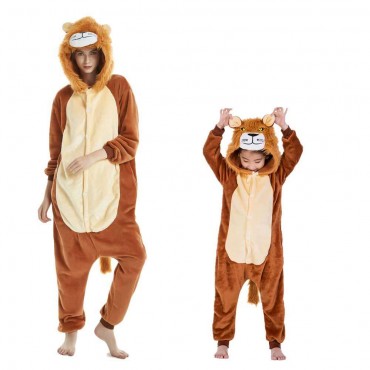 Lion Costume Pajama Onesie Kigurumi Jumpsuit