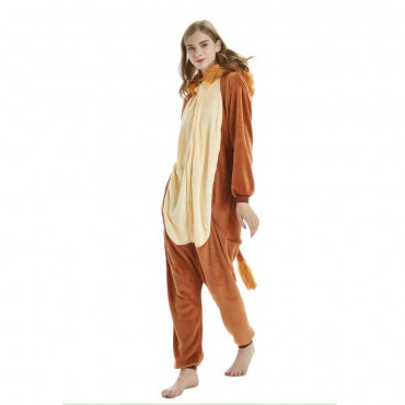 Lion Costume Pajama Onesie Kigurumi Jumpsuit