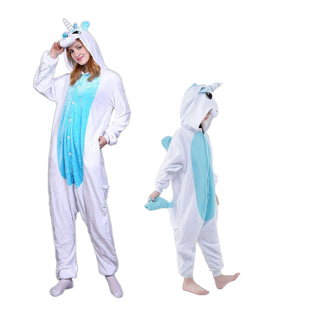 Unicorn Costume Halloween Pajama Onesie Kigurumi Jumpsuit