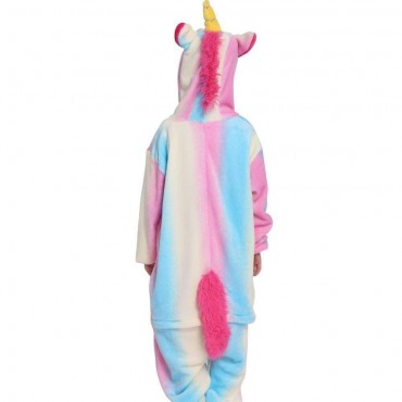 Colorful Pegasus Costume Unicorn Pajama Onesie Kigurumi Jumpsuit