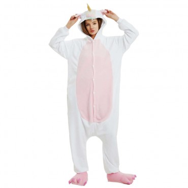 Rainbow Tail Pegasus Costume Unicorn Pajama Onesie Kigurumi Jumpsuit