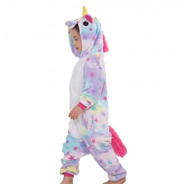 Star Pegasus Costume Unicorn Pajama Onesie Kigurumi Jumpsuit 