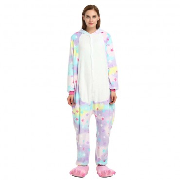 Star Pegasus Costume Unicorn Pajama Onesie Kigurumi Jumpsuit 