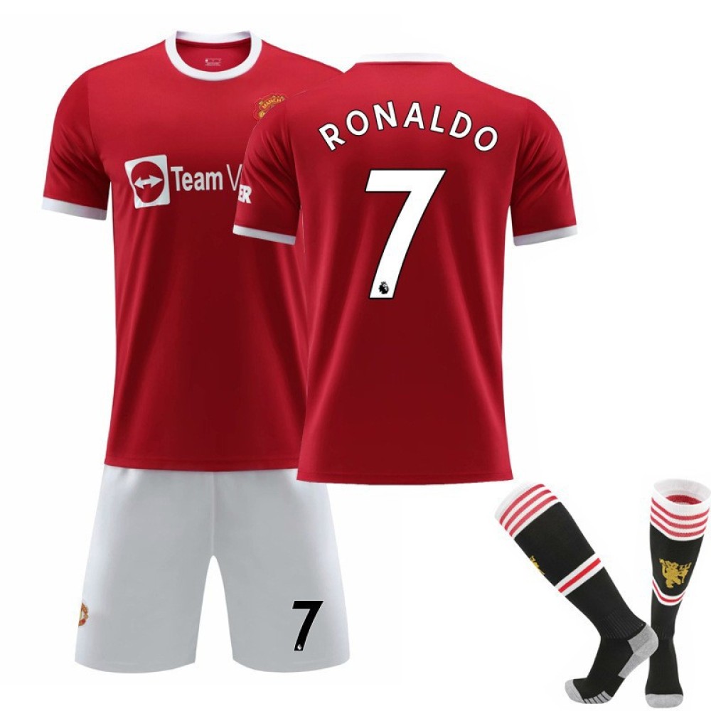 21/22 MUFC Manchester United CR 7 Christiano Ronaldo Football Kits