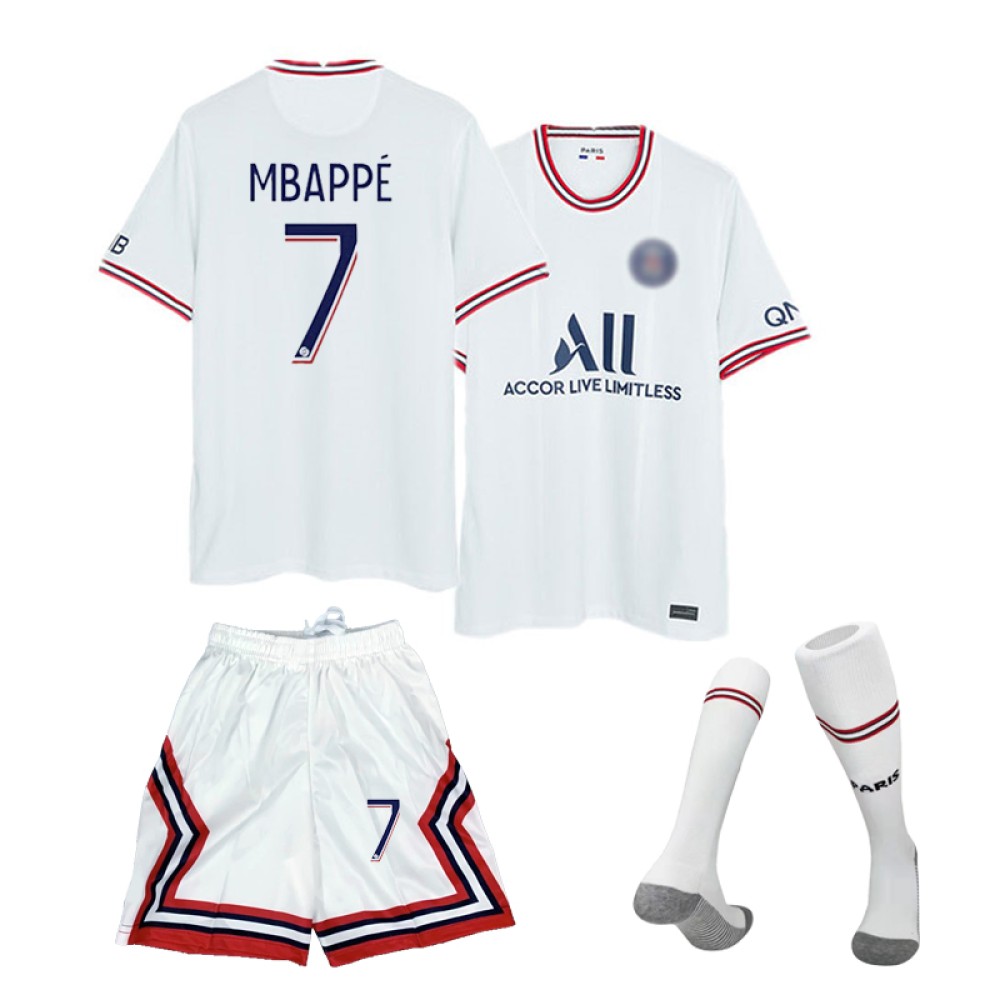 21/22 PSG Paris Saint German Mbappe Football Kits 3rd Away Game