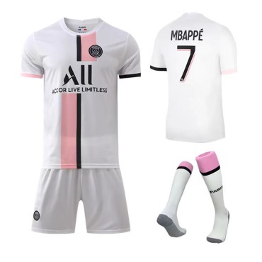 21/22 PSG Paris Saint German Mbappe Football Kits Away Game