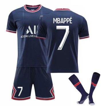 21/22 PSG Paris Saint German Mbappe Football Kits