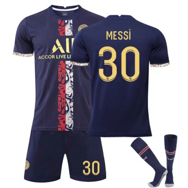 22/23 PSG Paris Saint German Messi N. 30 Special Game Kids Men Football Jersey Kits