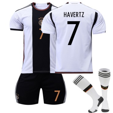 22/23 Germany Havertz N. 7 Home Field Kids Men Football Jersey Kits