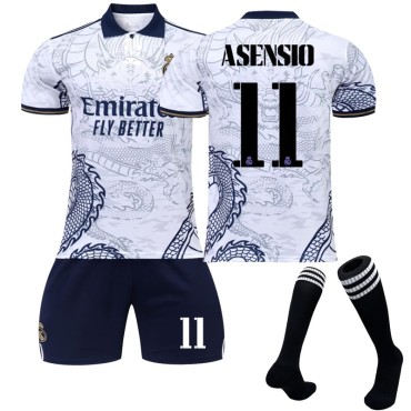 22/23 Real Madird Asensio N. 11 3rd Away Game Kids Men Football Jersey Kits