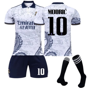 22/23 Real Madird Modric N. 10 3rd Away Game Kids Men Football Jersey Kits