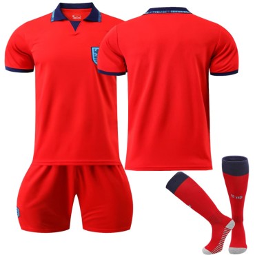 22/23 England Away Game Kids Men Football Jersey Kits